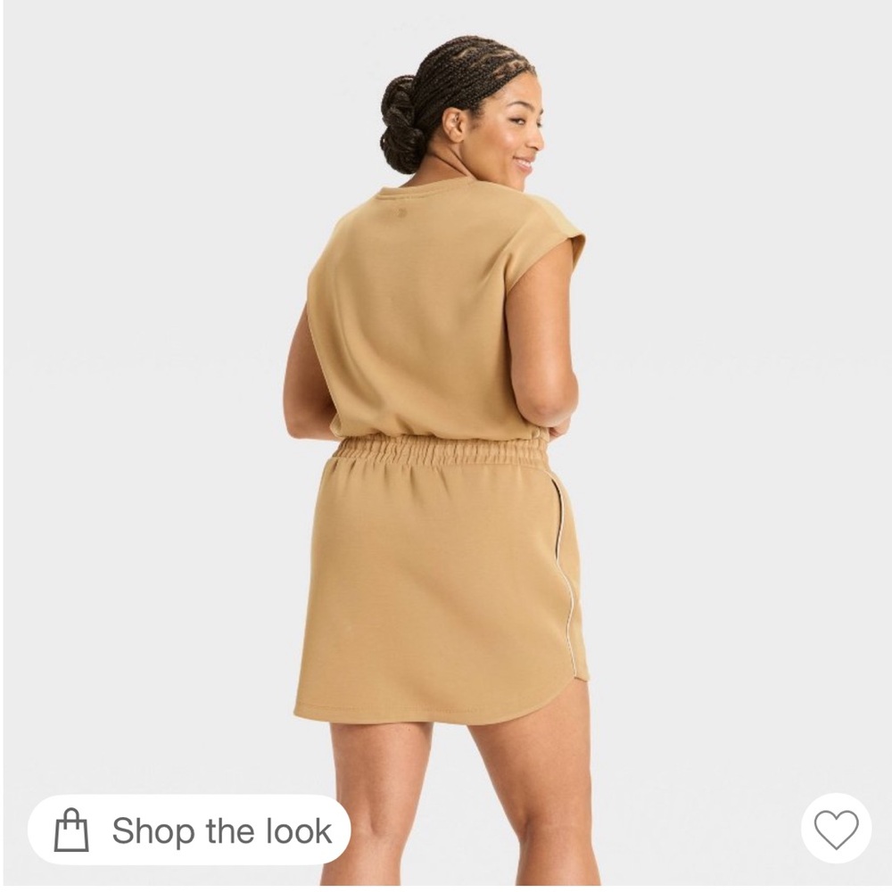All in Motion Tan Mini Dress - Picture 5 of 8